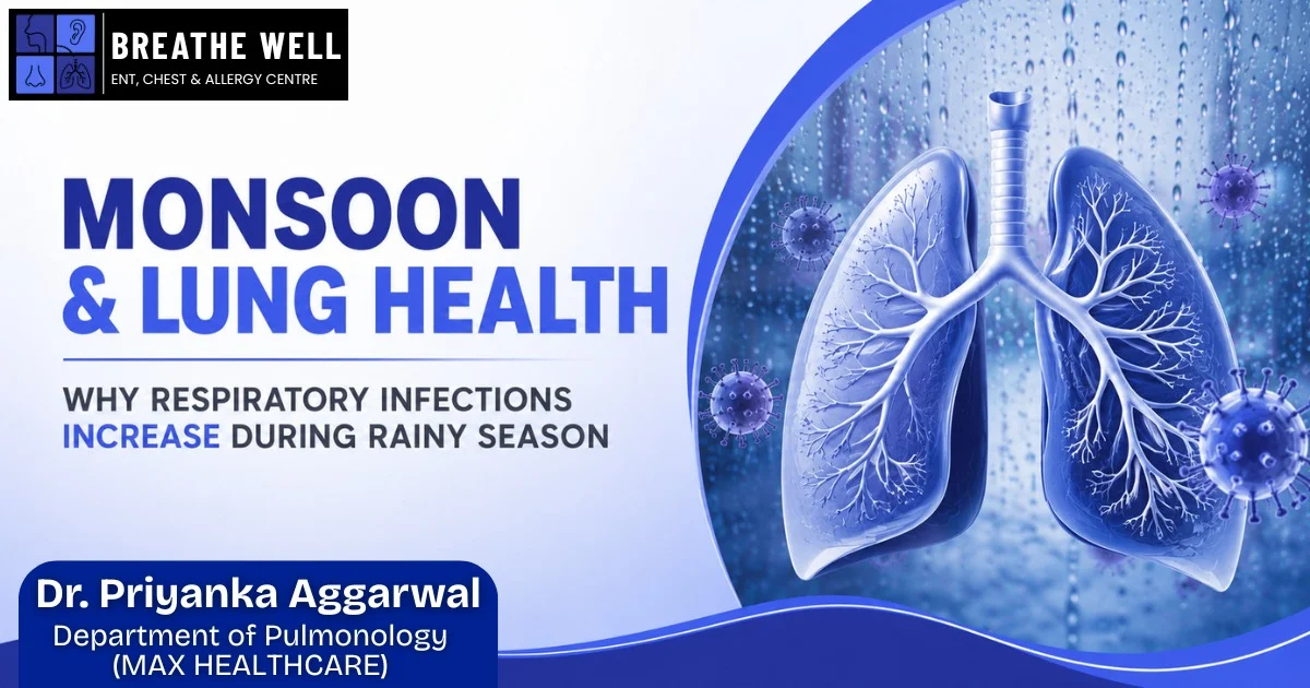 Monsoon and Lung Health: Why Respiratory Infections Increase During Rainy Season