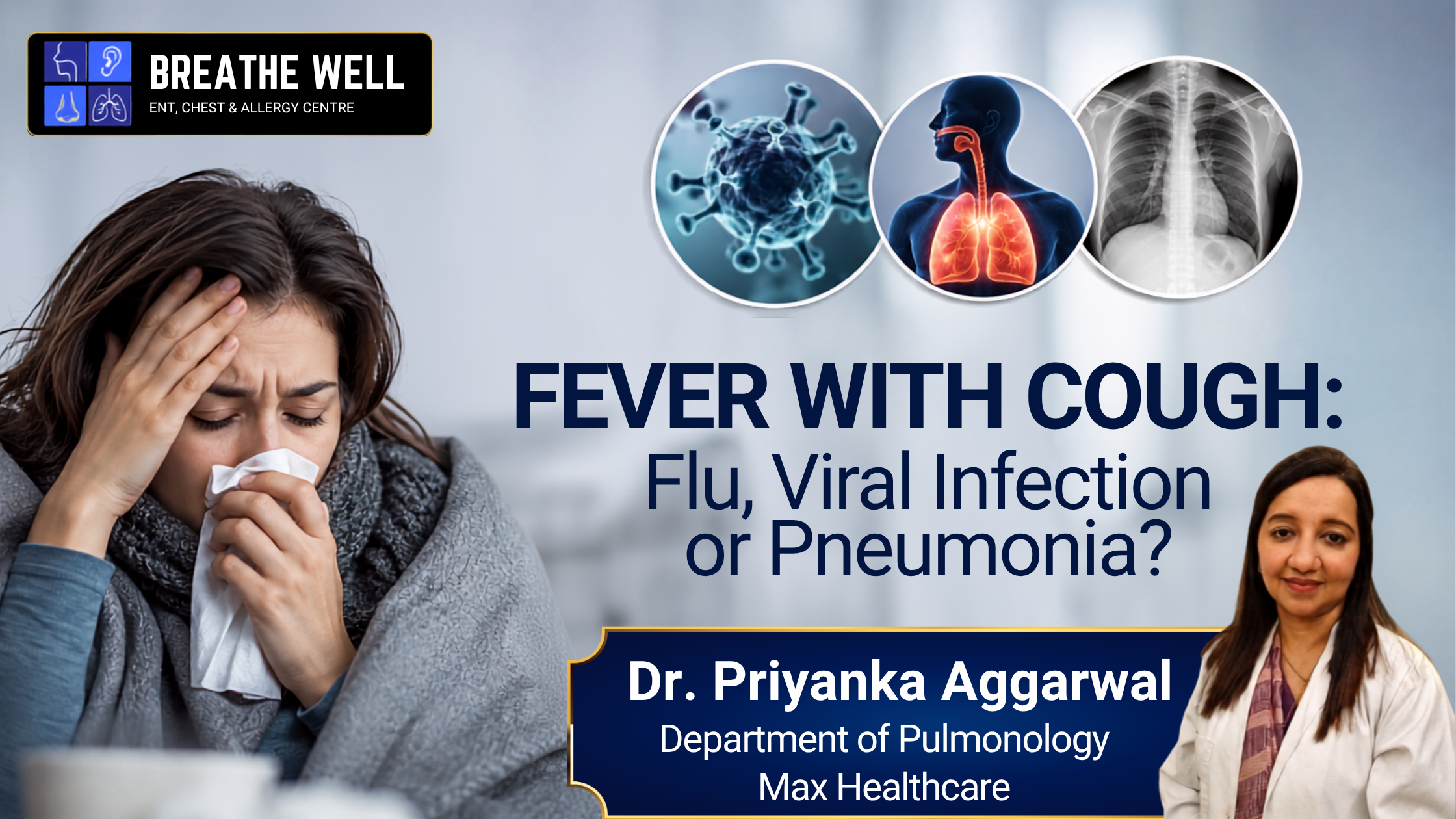 Fever with Cough: Flu, Viral Infection or Pneumonia?