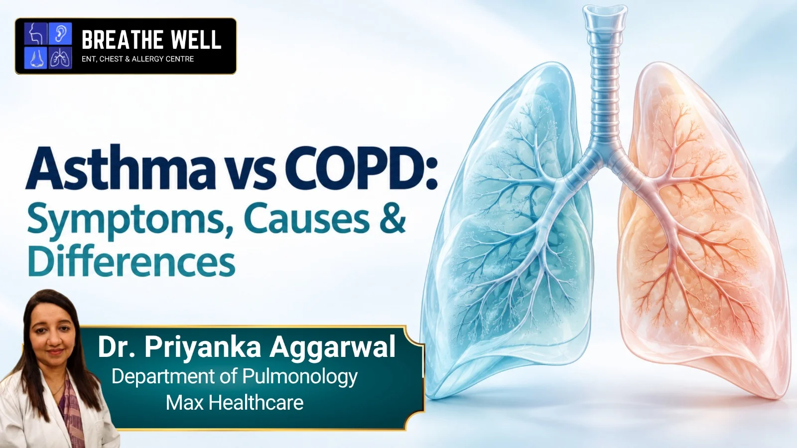 Asthma vs COPD: Symptoms, Causes & Differences